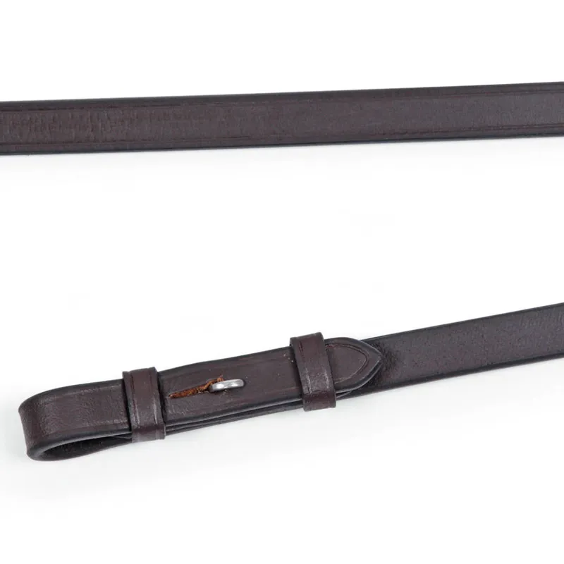 Shires Velociti GARA Plain Reins in Havana